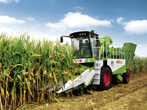 玉米收割机的润滑保养